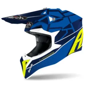 Imagen de: casco Airoh Wraap Mood Azul Brillo Junior