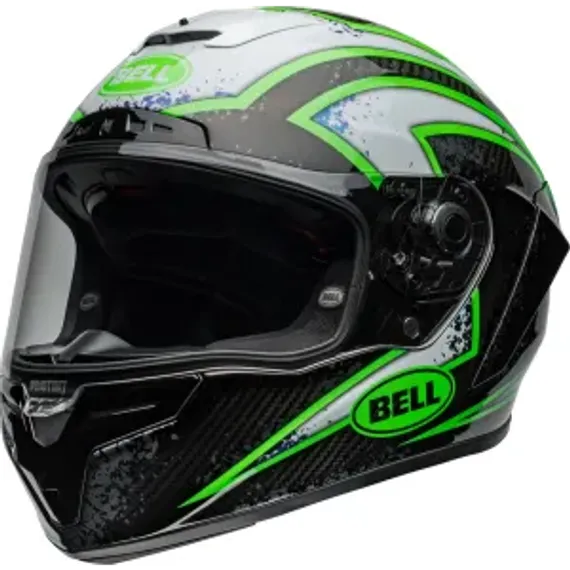 Imagen de: Casco BELL Race Star DLX Flex - Xenon Gloss Black/Kryptonite
