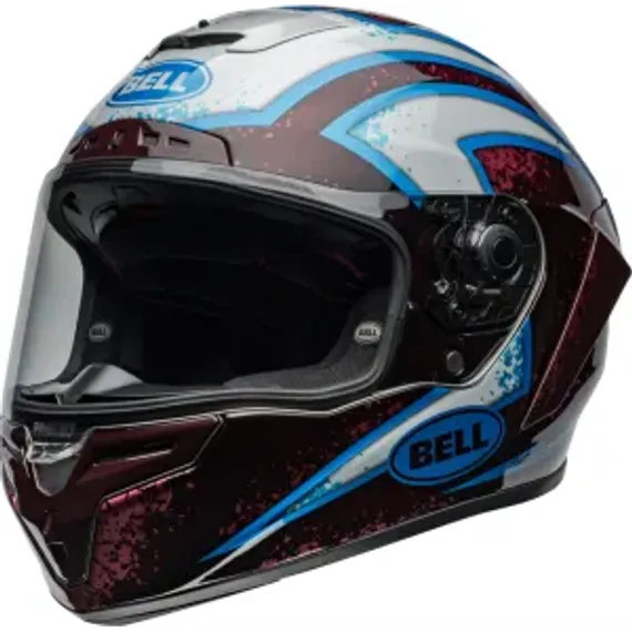 Imagen de: Casco BELL Race Star DLX Flex - Xenon Gloss Red/Silver
