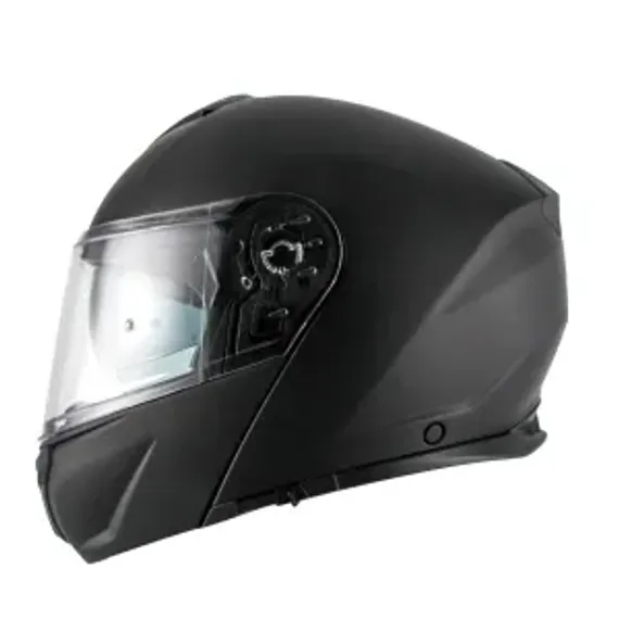 Imagen de: Casco modular Unik con gafas solar Star Negro