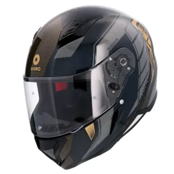 Imagen de: Casco Shiro Sh-890 Hunter Edge Negro Oro