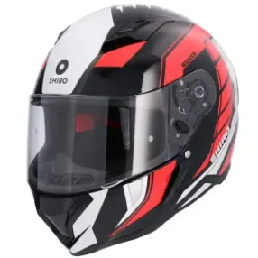Imagen de: Casco Shiro Sh-890 Hunter Edge Negro Rojo